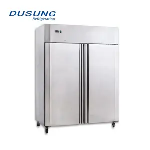 DUSUNG 1295L Thẳng Đứng Bằng Thép Không Gỉ Nhà Bếp Máy Làm Lạnh