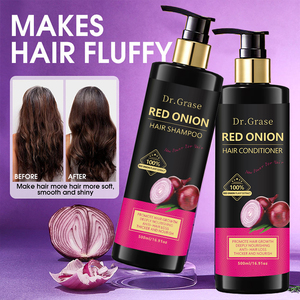 Shampooing et revitalisant professionnels à base d'huile naturelle d'oignon rouge de haute qualité OEM, hydratant, régulateur de sébum, <span class=keywords><strong>anti</strong></span>-<span class=keywords><strong>chute</strong></span> et stimulant la repousse des cheveux - Product Image 6