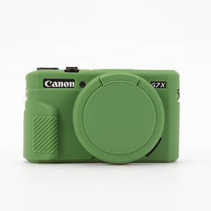 Étui en silicone pour <span class=keywords><strong>appareil</strong></span> <span class=keywords><strong>photo</strong></span> <span class=keywords><strong>Canon</strong></span> G7X Mark II, étui de protection G7XII, étui souple G7X2, sac pour <span class=keywords><strong>appareil</strong></span> <span class=keywords><strong>photo</strong></span> - Product Image 2