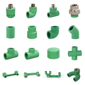 Factory Wholesale Ppr Pipe Fitting Equal Elbow 90 Dn20-110 Ppr Fittings Pipe