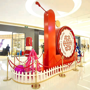 Escultura Artística Corporativa Personalizada D03, Exhibición de Arte Comercial IP, Estatua de Animal de Fibra de Vidrio/Metal para Plaza, Centro Comercial, Edificio, Oficina - Product Image 6