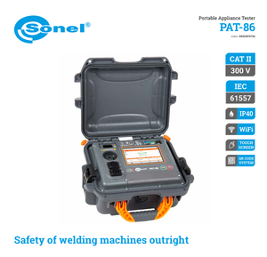 เครื่องทดสอบความปลอดภัยทางไฟฟ้าแบบพกพา รุ่น PAT-86 ยี่ห้อ Sonel S.A. จากโปแลนด์ ยอดขายดีที่สุด  เครื่องมือวัดและวิเคราะห์ ของแท้ 100% - Product Image 4