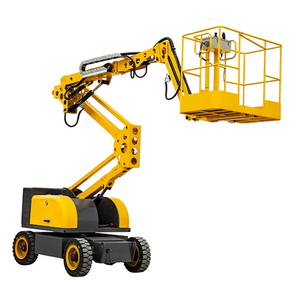 Hydraulische Diesel/Elektrische Boom Lift Mobiele <span class=keywords><strong>Arm</strong></span> Gelede Man Werkplatform Gebogen Zelfrijdende Telescopische Boom Lift - Product Image 1