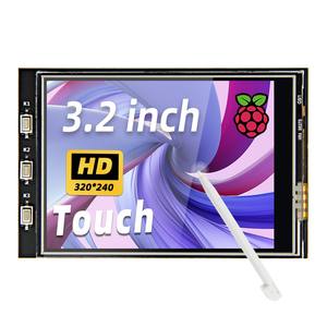 MHS <span class=keywords><strong>3.2</strong></span> İnç 320*240 SPI LCD Ekran Dokunmatik Ekran LCD Modülü Raspberry Pi ZeroW,A, A+, B, B+, 2B, 3B, 3B+,4,5 için - Product Image 1