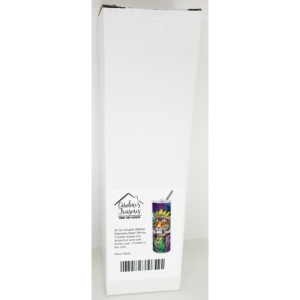 TD Mardi Gras 2024 in acciaio inox Skinny Tumbler Design classico classico bicchieri per regali aziendali per i bambini