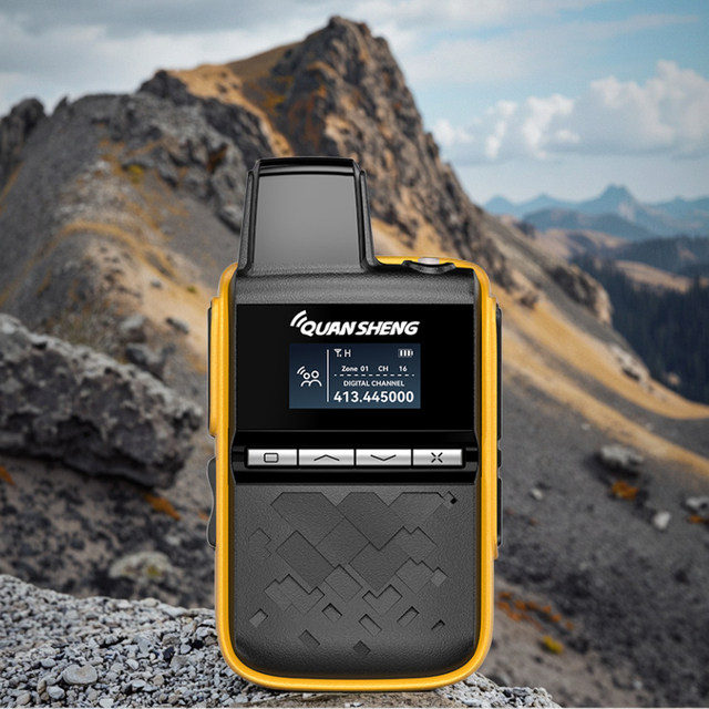 M5 Mini Digital Two Way Radio UHF Walkie Talkie 99 Channels Pocket Size Talk Smarter with Digital Power