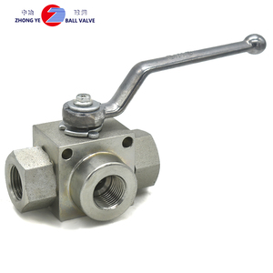 Válvula de Control Hidráulico Manual de Acero Inoxidable de Dos Posiciones y Tres Vías Serie KHB de Alta Presión 4500psi para Aceite OEM KHB3K-G1 - Product Image 5