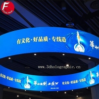 Pantalla LED Flexible para Interiores X SMD, Pantalla LED Curva Suave para Soluciones Creativas de Publicidad en Interiores