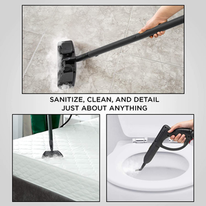 Potente <span class=keywords><strong>máquina</strong></span> de <span class=keywords><strong>limpieza</strong></span> a <span class=keywords><strong>vapor</strong></span> presurizada multiusos con tanque de agua de gran capacidad, calentamiento en 12 minutos y 13 accesorios - Product Image 6