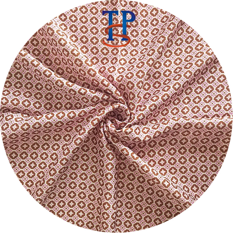 Цифровая мода на обратной стороне принт вискоза шелк вискоза атласная ткань