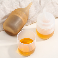 Biberon en silicone réutilisable à deux têtes de nourrisson, anti-colique, pour soins de bébé, ensemble de tétines médicinales pour nourrissons