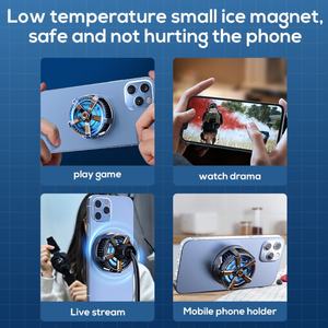 MEMO CXA3 Live Boarding New Design Magnetic Cooling Fan for <b>Mobile</b> <b>Phone</b> with Blue Light for Fast Cooling - Product Image 6
