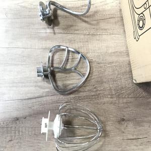 Appareils de cuisine, batteur à gâteau, 1 crochet à pâte, 1 palette mélangeuse et 1 cage à œufs, mixeur et robot culinaire - Product Image 5