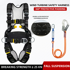 <span class=keywords><strong>Harness</strong></span> keselamatan turbin angin profesional, <span class=keywords><strong>Harness</strong></span> keselamatan untuk memanjat menara dan pekerjaan perbaikan bilah - Product Image 2