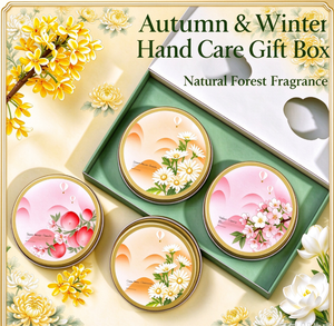 Set de Regalo de Crema de Manos con Fragancia Premium de Larga Duración en Caja de Lata de 60g, Extracto de Plantas, Hidratante, No Pegajosa, para Otoño - Product Image 2