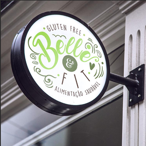 Yake Logo Màn hình hiển thị LED ngoài trời vòng tròn sáng tạo LED hiển thị Double Sided kỹ thuật số LED signage Board - Product Image 6