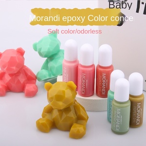 TIMESRUI colorant liquide opaque 24 couleurs 10ml résine époxy <span class=keywords><strong>UV</strong></span> Morandi Pigment colorant ensemble <span class=keywords><strong>Kit</strong></span> pour bricolage artisanat faisant projet Art peinture - Product Image 4