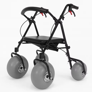 Marco para caminar junto al mar, silla de ruedas para caminar asistida, asiento para Andador de playa para adultos, poleas labor-sav, suministro de rehabilitación, Rollat de playa - Product Image 1