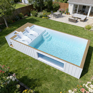 Piscina Elevada con Bomba de Filtro para Jardín, Patio Trasero, Exterior, Grande, Duradera, Fácil de Instalar, para Adultos y Niños - Product Image 2