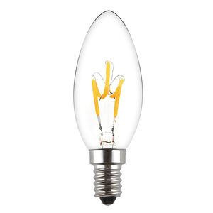 Bougeoirs <span class=keywords><strong>LED</strong></span> C35 de haute qualité, ampoules à filament, bougie <span class=keywords><strong>flamme</strong></span> variable, <span class=keywords><strong>LED</strong></span> pour maison, jardin hôtel - Product Image 1