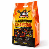 Sacs en polypropylène personnalisés, sacs en plastique tissé BOPP PP pour charbon de bois de barbecue, 5 kg, 10 kg, 20 kg, 25 kg, 50 kg