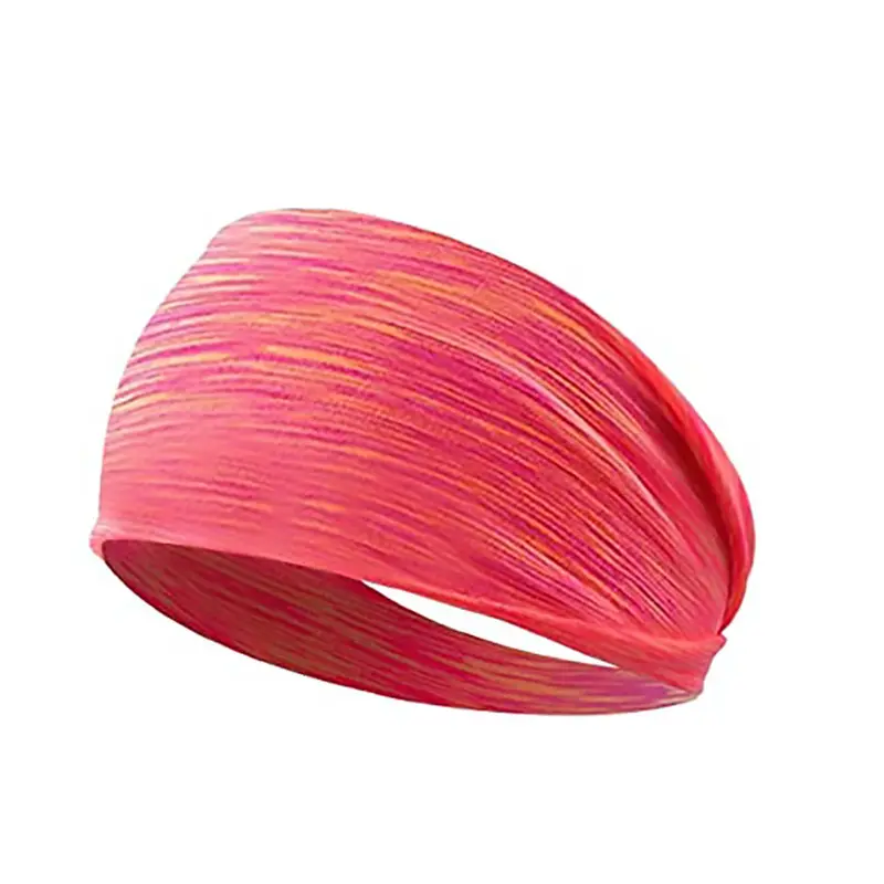 Wicking-Haarband Sporttuch-Kopfbänder Baumwollkopf-Schweißbänder für Laufen, Radfahren, Yoga, Spa#JH-02