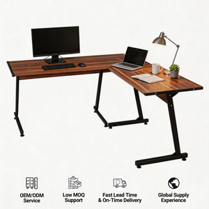Vente en Gros Usine Bureau Gamer Ordinateur Table de Jeu en L pour Gaming - Product Image 2