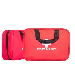 कस्टम लोगो छोटा खाली आपातकालीन सहायक उपकरण भंडारण बैग प्रीमियम चिकित्सा आपूर्ति किट पाउच बुनियादी प्राथमिक चिकित्सा किट बैग