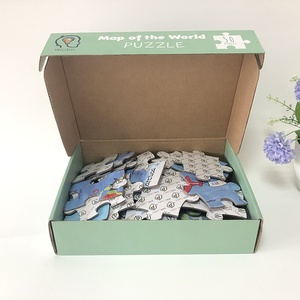 <span class=keywords><strong>2021</strong></span> Offre Spéciale Enfants Jouets 50 pièces <span class=keywords><strong>Carte</strong></span> Du <span class=keywords><strong>Monde</strong></span> Avec Papier Animal Puzzle Éducatif - Product Image 4