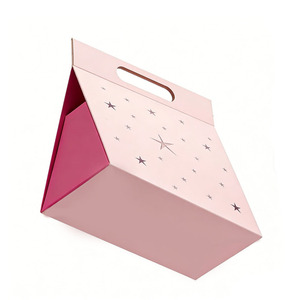 Custom Logo Luxury <b>Magnetic</b> <b>Box</b> Closure paperboard Boxes Folding Eco-Friendly UV Printing Embossing Gift <b>Box</b> Handle - Product Image 3