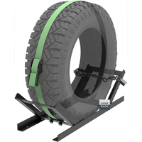 Support de montage de pneu TBR en acier, nouveau modèle, très vendu sur AMZ, pour semi-remorque, avec revêtement en poudre et garantie d'un an