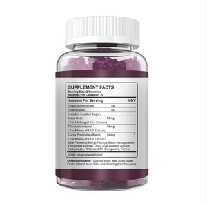 มาคา พลัส กัมมี่ อาหารเสริมธรรมชาติสำหรับผู้ชาย เพิ่มพลังงาน ความแข็งแกร่ง และความต้องการทางเพศ ช่วยเสริมสมรรถภาพประจำวันสำหรับผู้ใหญ่ - Product Image 2