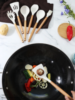Vente en gros à bas prix de 12 pièces d'ustensiles de cuisine en silicone, ensembles d'ustensiles de cuisine antiadhésifs et résistants à la chaleur, ustensiles de cuisine