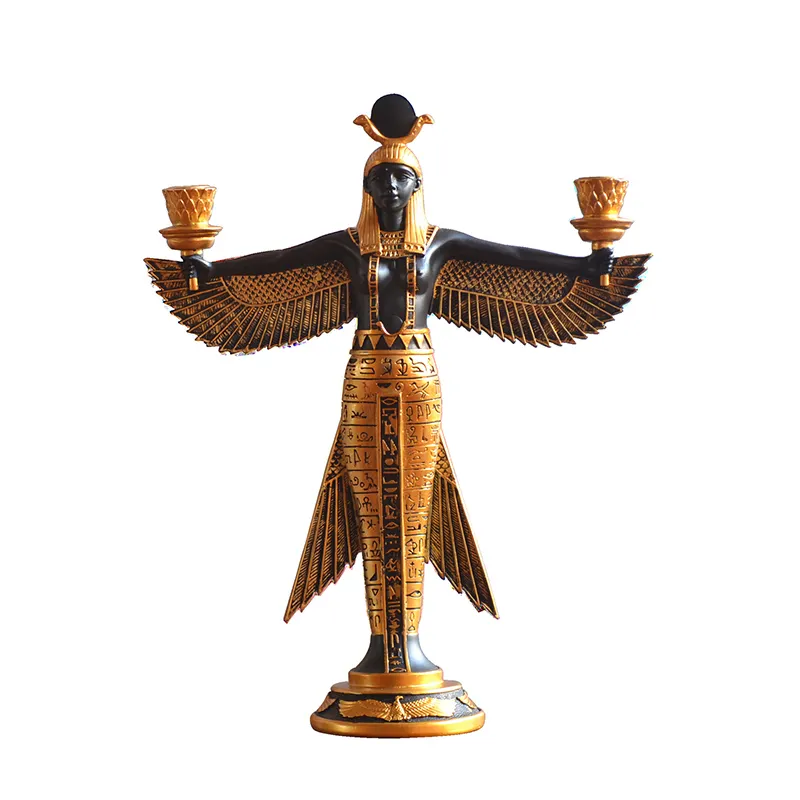 Ägyptische Art Haupt dekoration Harz Ägypten Königin Souvenirs Statuen Ägypten Isis Figuren