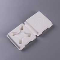 Eco Friendly Bio-degradableMolded Pulp Packaging Biodegradable Bagasse Pulp Molded Paper Box Dry Pressing Pulp Molded Soap Box