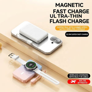 Nuevo Cargador Inalámbrico Magnético Tres en Uno de 22.5W con Batería de Litio-Polímero de 10000mAh y Material de PVC - Product Image 2