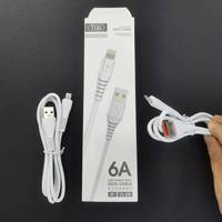 Câble USB de Charge Rapide Type-C avec Blindage Tressé et Gaine TPE pour Accessoires de Téléphone, en Boîte de Détail