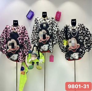 加大码水钻卡通设计宽松休闲女式毛衣OC977 - Product Image 2