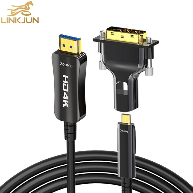 Wholesale  HDMI to DVI AOC Cable A005-1 High-Speed Gold-Plated Plug and Play Bi-Directional Nylon Braid 1080p HDMI Cable  for TV