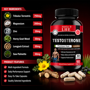 Complément alimentaire pour la vitalité masculine, fabricant de suppléments pour la vitalité masculine, capsules de soutien énergétique pour hommes - Product Image 3