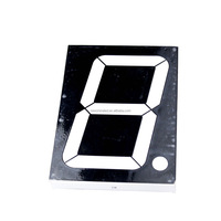 Affichage LED à 7 segments de 8 pouces, 1 chiffre, de grande taille, d'origine usine, 0,8 pouces, grand affichage LED FND à 7 segments pour la vente au détail, les métros et l'utilisation en intérieur