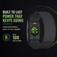 Bracelet intelligent avec plusieurs modes sportifs, notifications de messages, surveillance de la fréquence cardiaque et de la pression artérielle, étanche 1ATM, longue autonomie de la batterie