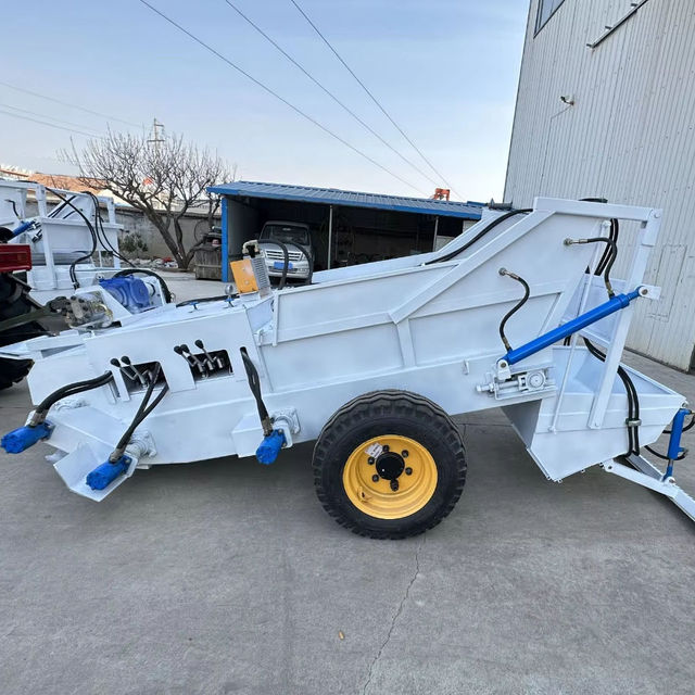 Powered Tractor Mounted Beach Cleaner Hydraulic Sand Cleaning Equipment Beach Cleaning Machine