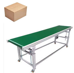 Günstiger Preis Hochwertiger PVC PU Grüngürtel förderer für Montagelinie - Product Image 1