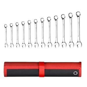 Jeu de clés à molette 25 pièces, clés manuelles, sac à outils, clés à double usage, sac de suspension, ensemble antichoc, ensemble complet - Product Image 2