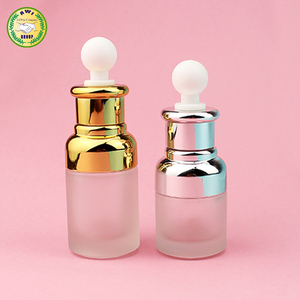 Nouvelles bouteilles compte-gouttes de luxe pour huiles essentielles, 30 ml, <span class=keywords><strong>en</strong></span> verre transparent avec <span class=keywords><strong>pipette</strong></span> - Product Image 2