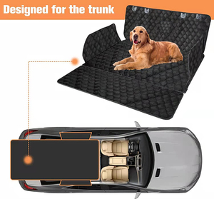 Funda Impermeable para Asiento Trasero de Coche para Perros, Extensor de Asiento Trasero para Mascotas, Hamaca Antideslizante para Asientos Traseros de Coche, Protector de Asientos - Product Image 6