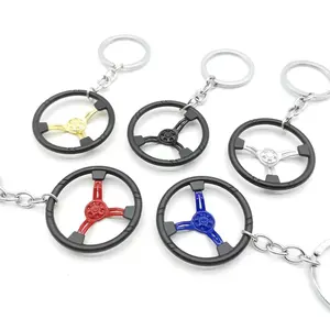 GT/cánh quạt Sparco phong cách chỉ đạo bánh xe kim loại Keyring đua chỉ đạo bánh xe cá tính sửa đổi Xe móc chìa khóa quà tặng khuyến mãi