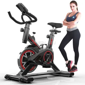 2022 Home Cardio Training Widerstand Faltbare Cycle tte Indoor Smart Stationärer Fahrrad trainer Spin Exercise Spinning Bike