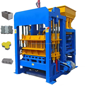 Máquina Automática Hidráulica para Fabricar Bloques <span class=keywords><strong>de</strong></span> Ladrillo QT4-15 en Venta en República Dominicana - Product Image 1